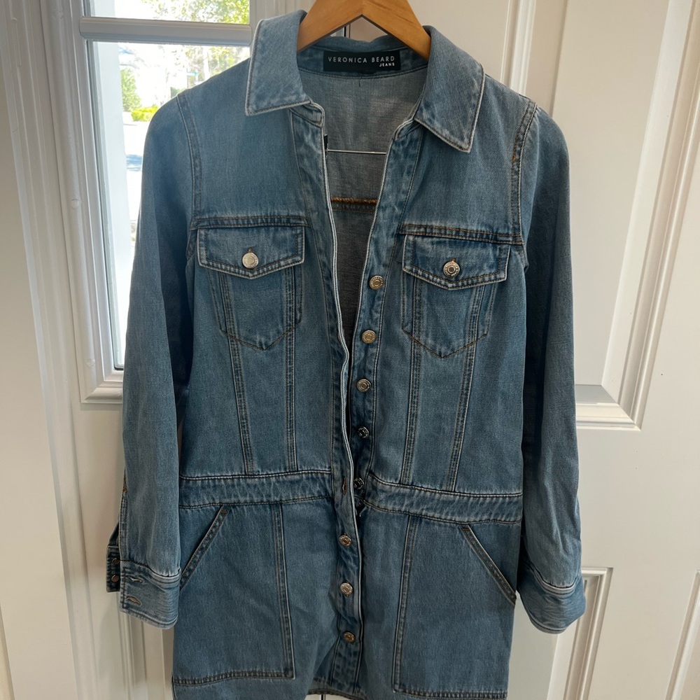 Veronica Beard Blue Denim Dress